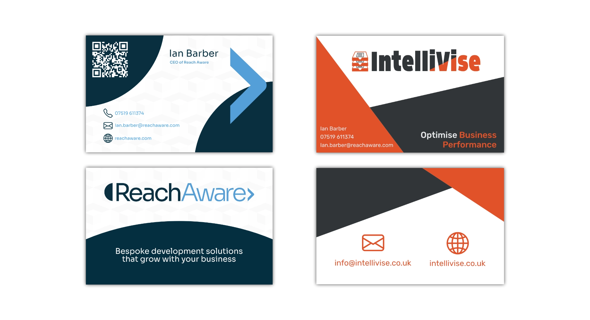 3 business card designs