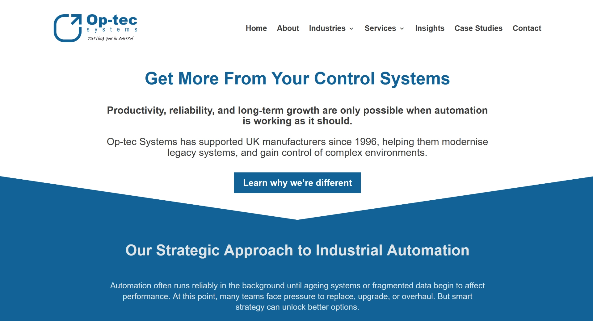 Op-tec homepage