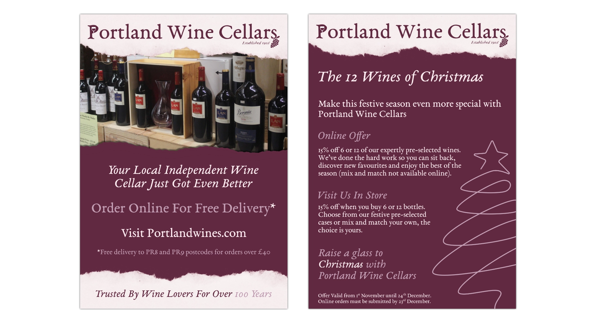 2 flyer designs