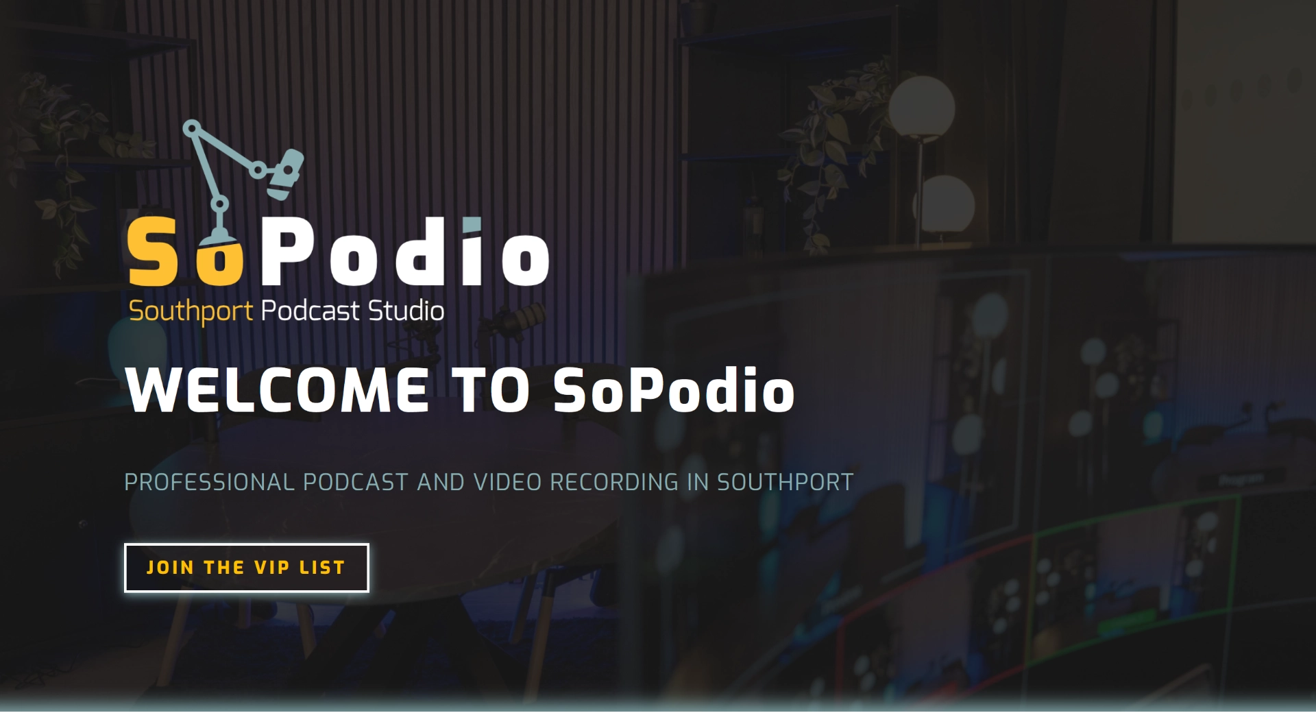 SoPodio homepage